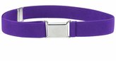 Thumbnail for your product : Hold'Em Kids Elastic Adjustable Strech Belt With Silver Square Buckle