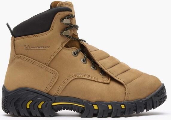 Men'sMichelinSledgeSteelToeMetatarsalWorkBootsXPX761BrownSize11.5