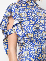 Thumbnail for your product : Cynthia Rowley Talia flutter sleeve dress