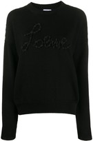 Thumbnail for your product : Loewe Logo Applique Jumper