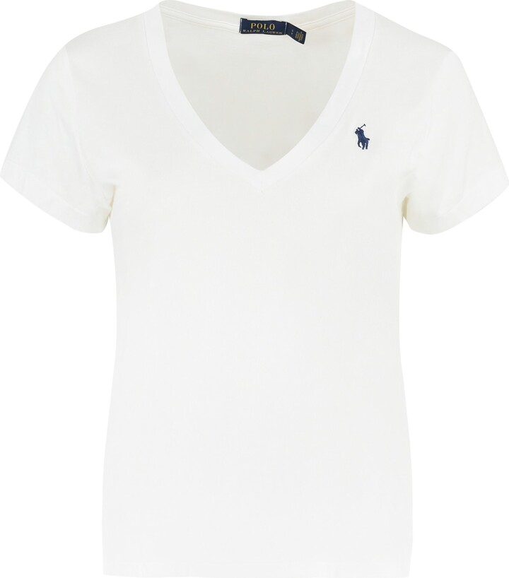 Ralph Lauren Logo Cotton T-shirt - ShopStyle