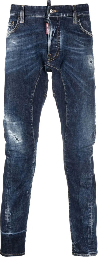 DSQUARED2 Distressed Skinny Jeans