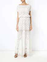 Thumbnail for your product : Martha Medeiros Lace Maxi Gown