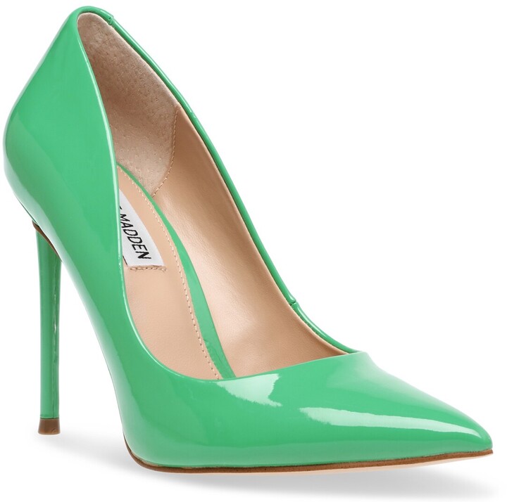 dark green pump