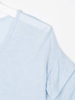 Thumbnail for your product : Little Remix TEEN ruffle-sleeve T-shirt