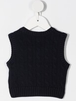 Thumbnail for your product : Ralph Lauren Kids Cable-Knit Cotton Vest