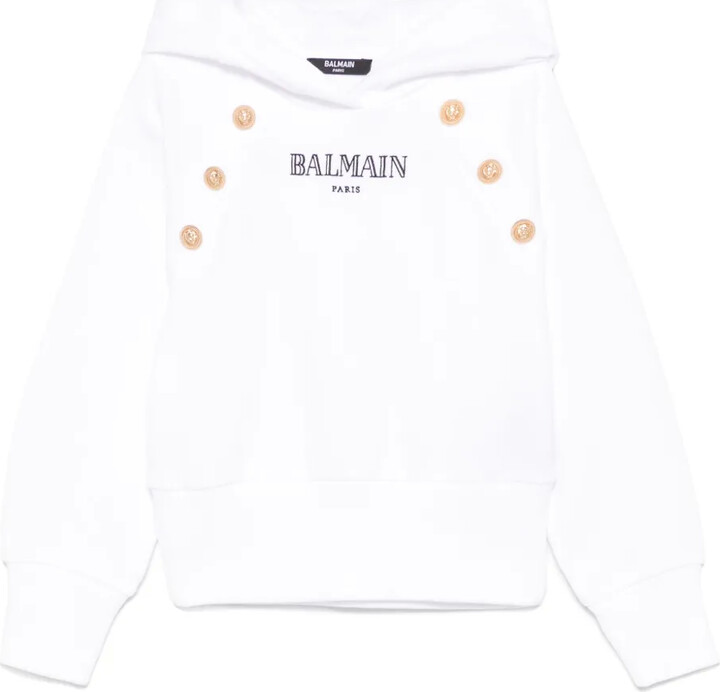 Logo-Embroidered Hoodie