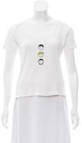 Thumbnail for your product : Sonia Rykiel Embellished Embroidered T-Shirt