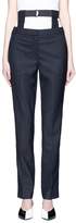 Tibi Harness belted virgin wool suiting pants