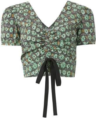 Isolda ruched Realce blouse