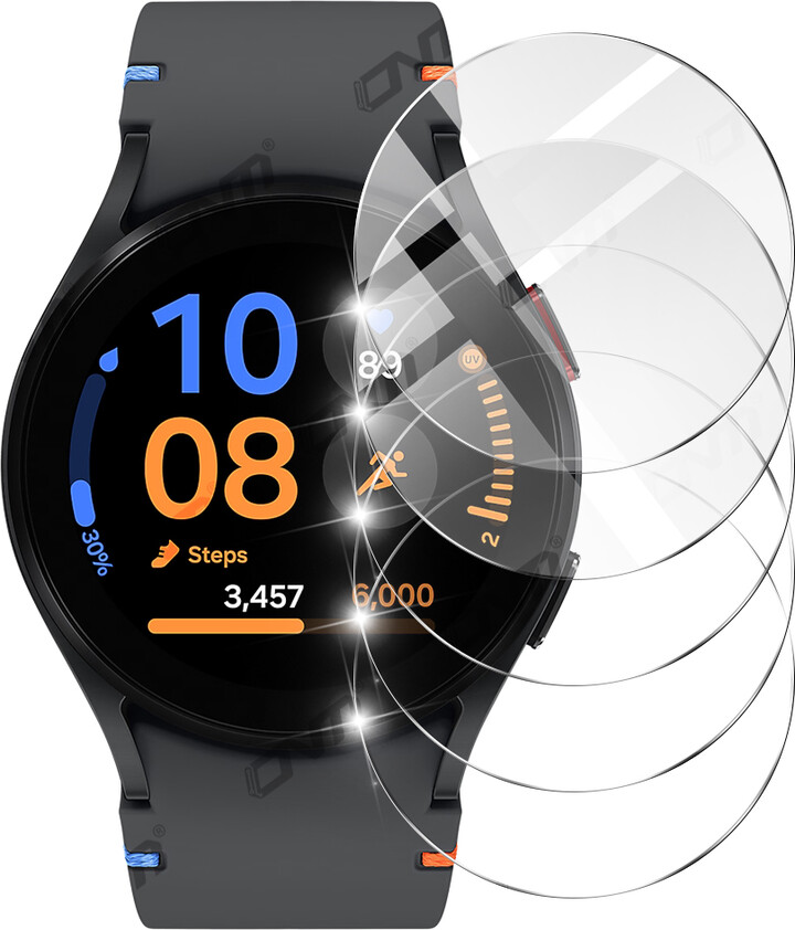 ONM 9H Tempered Glass Screen Protector for Samsung Galaxy Watch FE, HD Clear Anti-Scratch Bubble-Free, Protection Film Accessories