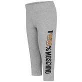 Thumbnail for your product : Moschino MoschinoGrey 100% Teddy Baby Joggers