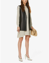 Thumbnail for your product : Stella McCartney Deconstructed wool and alpaca-blend mini dress
