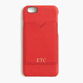 J.Crew Leather case for iPhone® 6 with pocket
