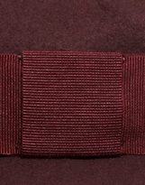 Thumbnail for your product : Catarzi Wide Brim Fedora Hat in Bordeaux