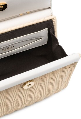 ハンドバッグ RODO PARIS SMALL TOP HANDLE BAG IN WILLOW AND SMOOTH LEATHER Rodo Small Willow Paris Top-handle Bag In Braun | ModeSens