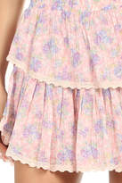 Thumbnail for your product : LoveShackFancy Ruffle Mini Skirt
