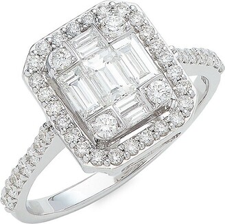 Effy 14K White Gold & Diamond Ring