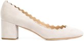 Thumbnail for your product : Chloé 'Lauren' block heel pumps