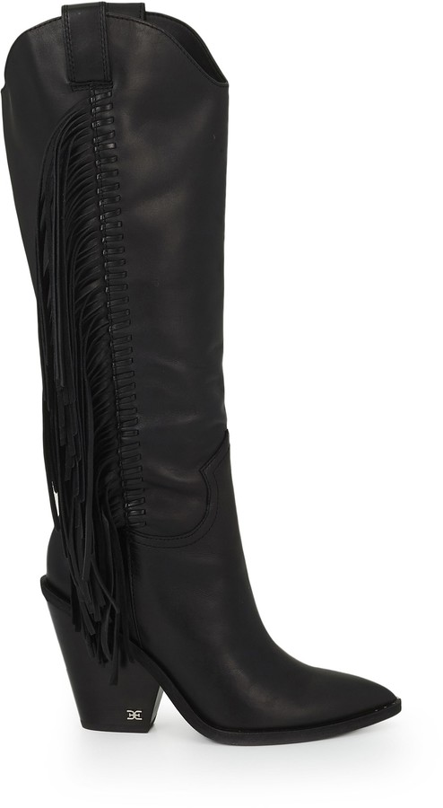 Sam edelman imari tall fringe boot Clearance