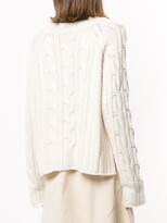 Thumbnail for your product : GOEN.J Cable Knit Jumper
