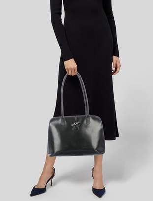Longchamp Leather Roseau Shoulder Bag