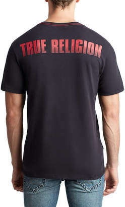 True Religion MENS INVERSE BUDDHA GRAPHIC TEE