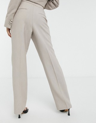 ASOS DESIGN premium suit pants in soft camel