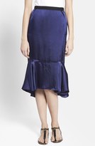 Thumbnail for your product : Lanvin Ruffled Hem Midi Skirt