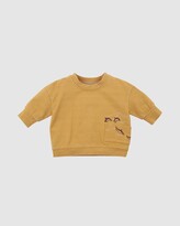 Thumbnail for your product : Bebe by Minihaha Boy's Yellow Jumpers - Perry Sweat Top - Babies