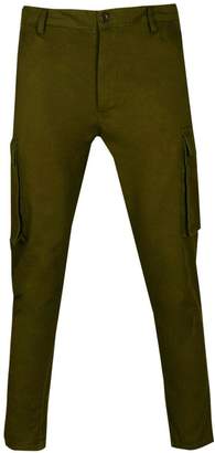 boohoo Cropped Slim Fit Cargo Trouser