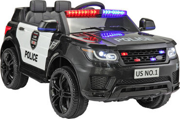 Allied Plush Inc 12V Kids Ride on Car, Electric Police Cars with Remote Control