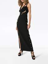 Thumbnail for your product : Versace Safety Pin Asymmetric Dress