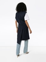 Thumbnail for your product : Natasha Zinko Sleeveless Mid-Length Blazer