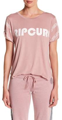 Rip Curl Flashback Short Sleeve Front Graphic Print Tee