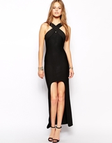 Thumbnail for your product : Supertrash Domina Maxi Dress with Front Wrap Detail