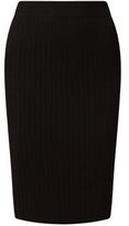 Thumbnail for your product : New Look Dark Grey Knitted Pencil Skirt