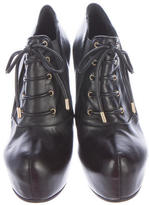 Thumbnail for your product : Giuseppe Zanotti Leather Platform Booties