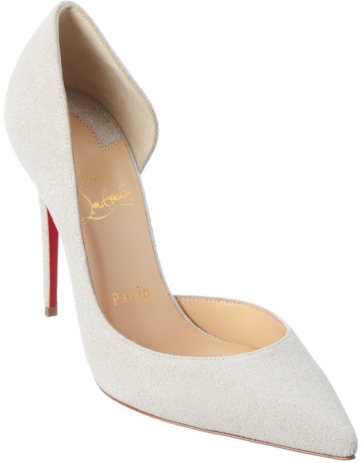 Christian Louboutin Iriza 100 Suede Pump ShopStyle