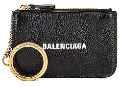 Balenciaga Cash Key Coin Pouch in Black - ShopStyle Bags