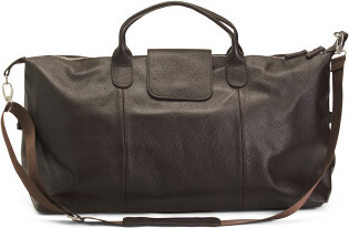 TJMAXX Stanford Duffel Bag, Leather