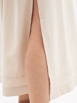Thumbnail for your product : CASA RAKI Vicky Tie-back Side-slit Dress - Gold