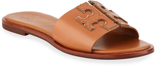 tory burch ines flat slide sandals