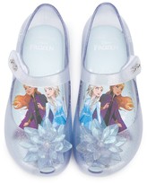Thumbnail for your product : Mini Melissa x Disney Frozen glitter shoes