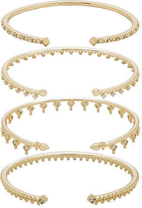 Kendra Scott Delphine Pinch Bracelet Set of 4