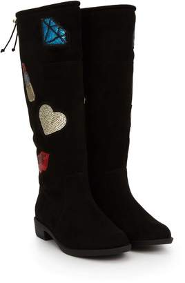 Sam Edelman Girls Pia Patches Tall Boot