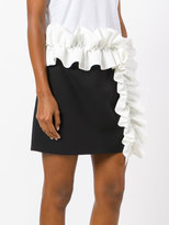 Thumbnail for your product : MSGM ruffle mini skirt