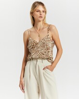 Thumbnail for your product : Grace Willow Women's Brown Sleeveless Tops - Belia Cami