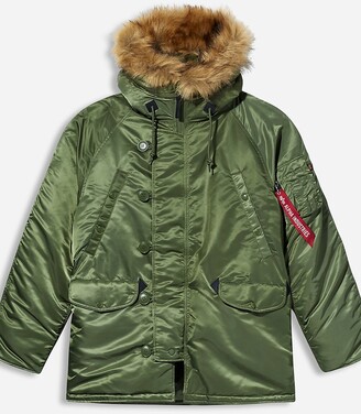 J.Crew Alpha Industries® N-3B parka - ShopStyle Jackets