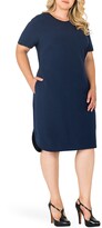 Thumbnail for your product : Standards & Practices Tania V-Neck Shift Dress